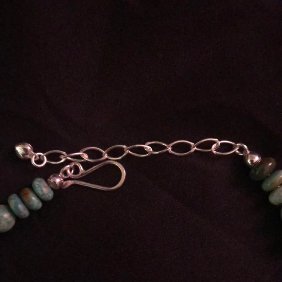 Graduated Turquoise Necklace Set - Picture 2 of 5